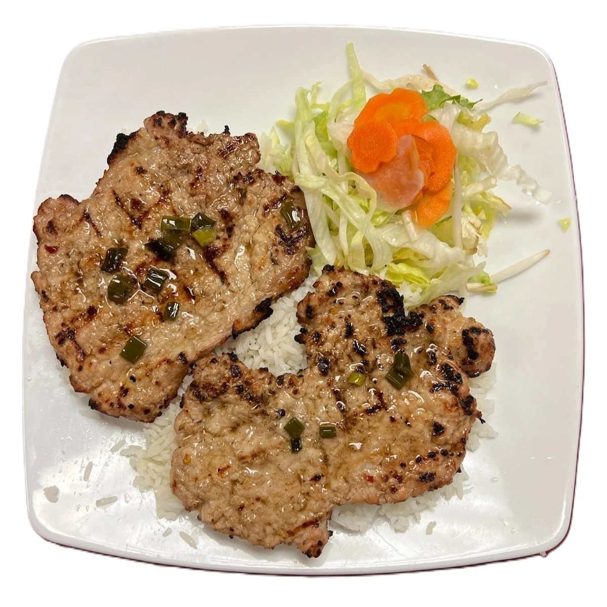 Best pork chop on rice in Regina, SK